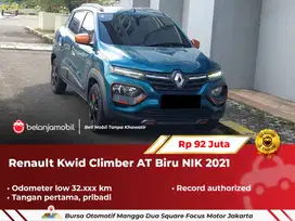 [ LOW KM ] Renault Kwid Climber AT Biru 2021/2022