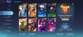 Akun mobile legend juragan