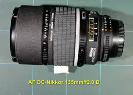 AF DC-Nikkor 135mm/f2.0 D