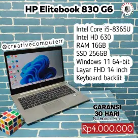 Laptop HP 830 G6, RAM 16GB, core i5 gen 8