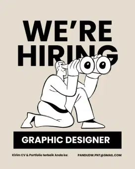 Lowongan untuk graphic designer