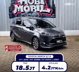 Unit : Toyota Sienta Q 1.5 AT Thn 2018