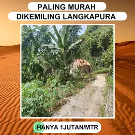 TANAH LANGKAPURA STRATEGIS DEKAT SEKOLAH DAN PUSAT KOTA