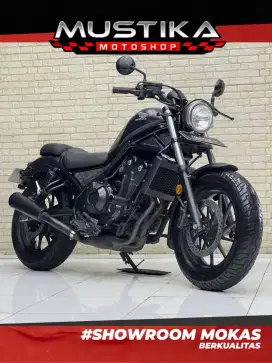 MOGE TERMURAH‼️ Honda CMX Rebel 500 ABS 2018 Black - Mustika motoshop