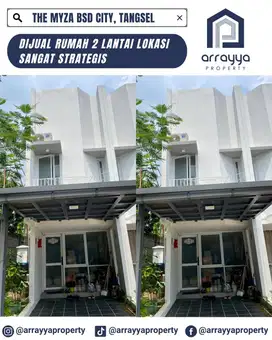 DIJUAL RUMAH CLUSTER THE MYZA DI BSD CITY 'ENB231
