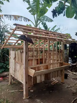 Kandang Kambing, Gazebo portable murah meriah