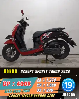 DP 400 RIBU HONDA SCOOPY SPORTY TAHUN 2024