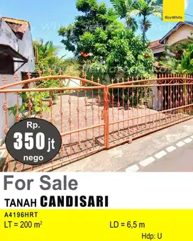 DIJUAL TANAH DI CANDISARI A4196