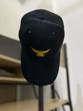 Topi Army bahan katun logo burung preloved