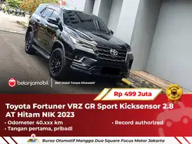 [ KICK SENSOR ] Toyota Fortuner VRZ GR Sport 2.8 AT Hitam 2023/2024
