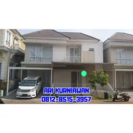 Disewakan Rumah Cantik Alma Montana Village Ukuran 12x10, Semi Furnish
