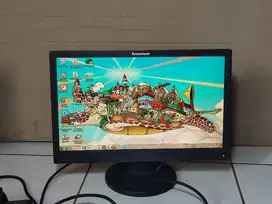 monitor 19 inc minus 1 garis tipis normal di pake sehari hari