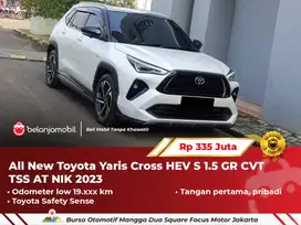 [ LOW KM ] Toyota Yaris Cross HEV S 1.5 GR CVT TSS AT 2023/2024