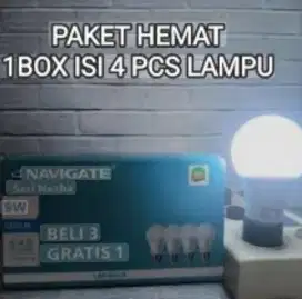 LED MULTIPACK NAVIGATE 9W LED PAKET BELI 3 GRATIS 1