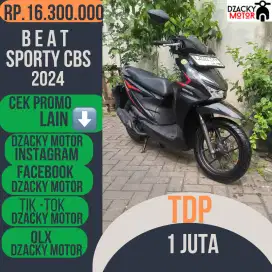 BEAT SPORTY CBS 2024 SECOND LIKE NEW ISTIMEWA