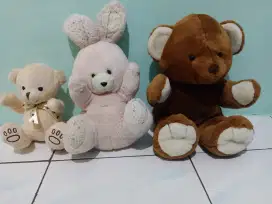 BONEKA BEAR LUCU PAKET TIGA BONEKA