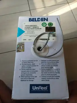 Belden cat5e sisa 650feet harga nego