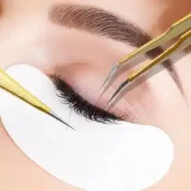 Pinset Bulu Mata Eyelash Pinset  Lurus Bengkok Lengkung