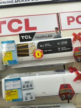 Promo cicilan AC TCL 1/2pk