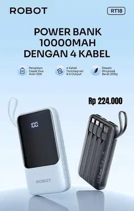 POWERBANK ROBOT RT 18