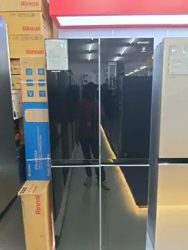 Kulkas Sharp SJ-1561GA-BK 153L Inverter Bisa Cicilan Akulaku