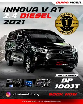 Innova V AT DieseL Solar 2021 / 2020 Hitam Bisa Tukar Tambah 2022