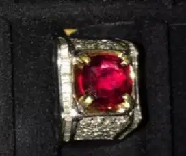 Natural RUBY Ring (Batu Mulia)