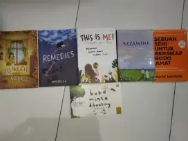 Paket Novel Bekas (6 Buku) – Mulus, Bisa Satuan