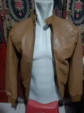 Jaket kulit domba import
