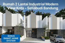 Dijual Rumah 2 lantai Industrial Modern View Kota – Setiabudi Bandung