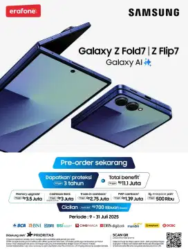 Pre Order Galaxy Z Fold 7 & Flip 7