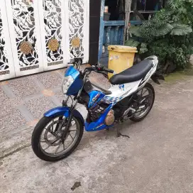 Suzuki Satria FU 2012 ss lengkap mesin bagus plat Bekasi Kota
