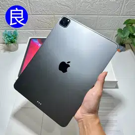 iPad Pro 11 Inchi 2020 128GB Space Gray WiFi Only Inter Fullset Ori