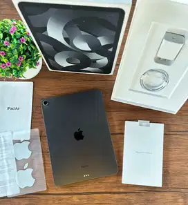 iPad AiR 5 M1 64GB WiFi Fullset Original Mulus Normal No Minus