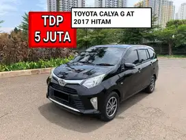 TOYOTA CALYA G AT 2017 HITAM PROMO MURAH DP MINIM 5 JUTA