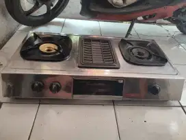 Kompor Gas Rinnai 3 Tungku Pembakaran