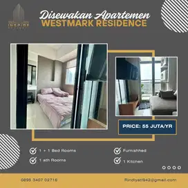Disewakan Unit Apartemen Westmark Residence Furnished Best View