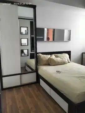 dijual apartemen Linden 2BR. siap huni lokasi pusat kota