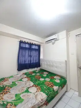 Sewa Apartemen gading nias Bulanan tahunan 2kamar Chrysant lt 20