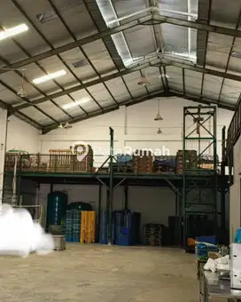 Dijual Gudang Type 3 in 1 Komplek Pergudangan Intan