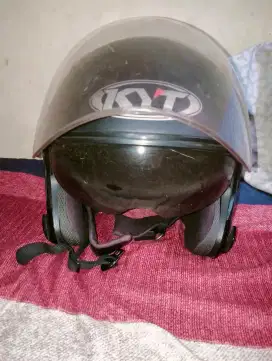 HELM KYT GALAXY R DOBEL VISOR SIAP PAKAI