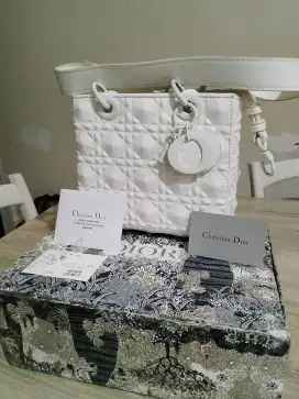 Christian Dior Lady Dior 2019 Dove matte White
