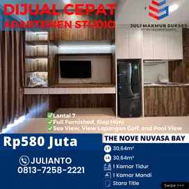TURUN HARGA Dijual CEPAT Apartemen Studio Siap Huni di The Nove Nuvasa