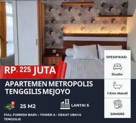 METROPOLIS Furnish Baru ‼️  Apartemen Studio dekat Ubaya Tenggilis
