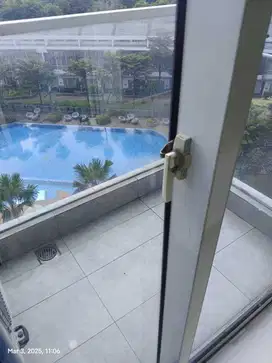 DISEWAKAN APARTEMEN PURI MANSION JAKARTA BARAT TYPE 1BR 37m² VIEW POOL