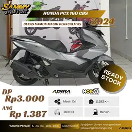 HONDA PCX 160 CBS TAHUN 2024 LIKE NEW