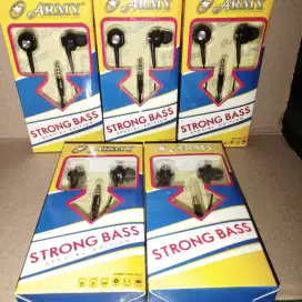 Headset army strong bass