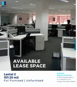 DI Sewakan Kantor FULL FUNRISH/ UNFURNISH strategis TB. Simatupang