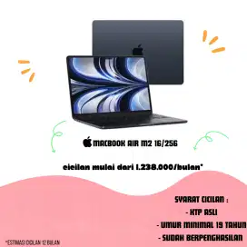 Macbook Air M2 cicilan pakai home credit angsuran mulai dari 1.238.000