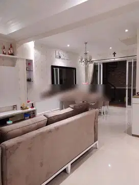 Rumah Casa Jardin Fitonia 6x15 Furnished Hadap Selatan